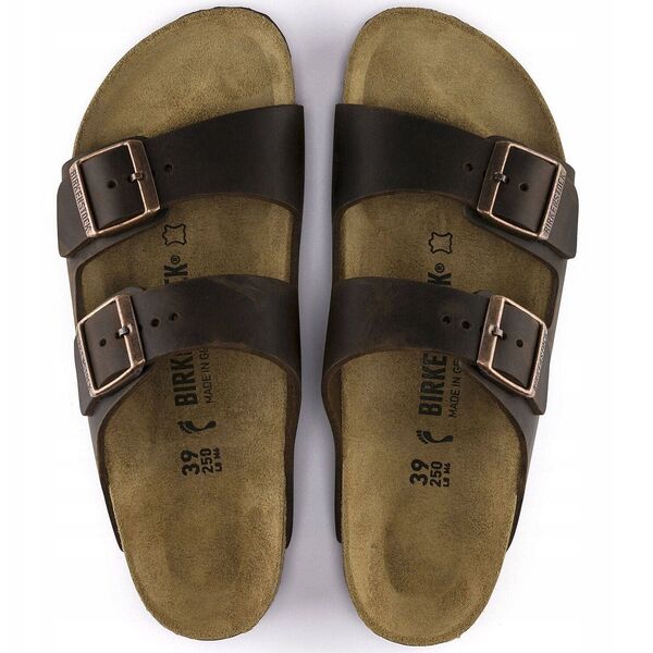 Birkenstock Arizona LEOI Habana 52531 Brązowe 48