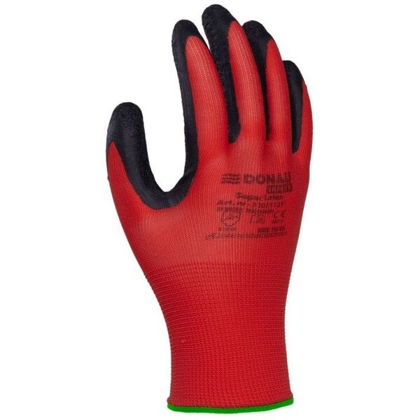 Rękawice Donau Safety Super Latex rozm.11 czerwone