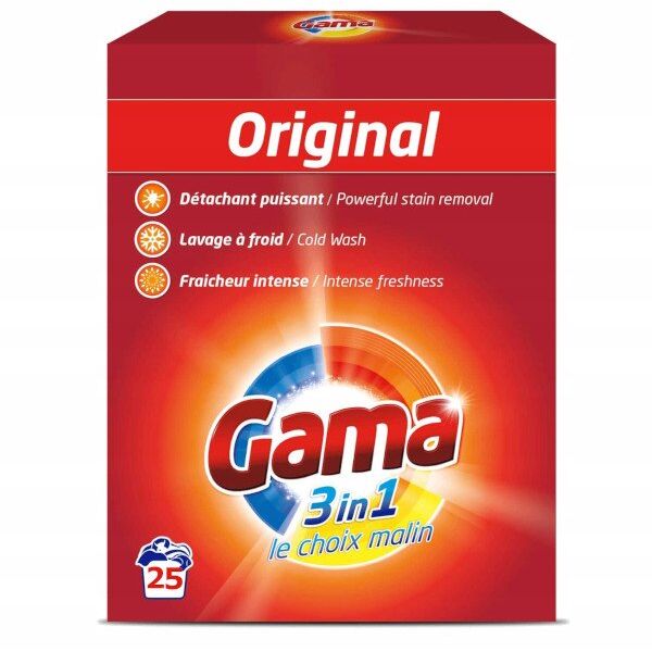 GAMA Proszek d/prania 1,625kg UNIWER