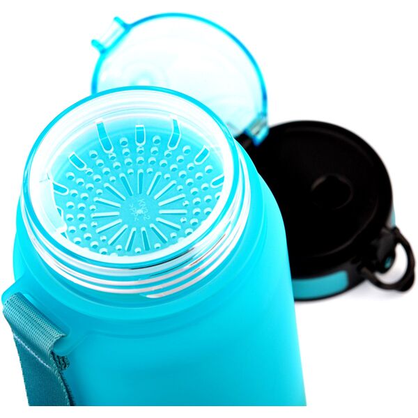 Bidon sportowy Meteor 800 ml błękitny/zielony