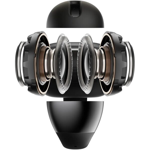 Shokz OpenDots One nappikuulokkeet, musta