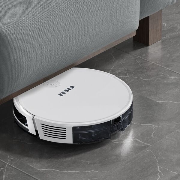 Plaunantis dulkiu siurblys robotas TESLA RoboStar iQ400