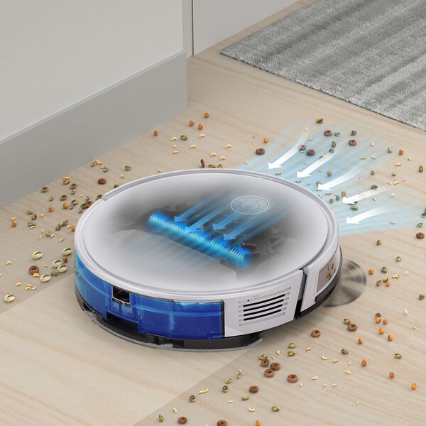 Plaunantis dulkiu siurblys robotas TESLA RoboStar iQ400