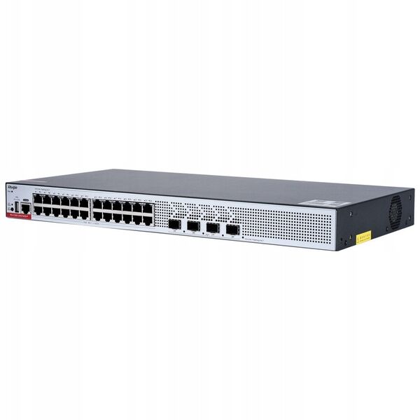 Ruijie RG-CS83-24GT4XS-P| Switch zarządzalny, 28 portów, 24xGE, 24xPoE+, 370W, 4x10GE SFP+, 1xConsole, L3, Cloud