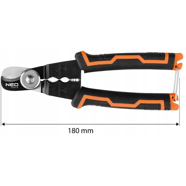 Obcinak do kabli miedzianych i aluminiowych 180 mm