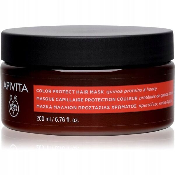 APIVITA_Color Protect Hair Mask with Quinoa Proteins &amp| Honey maska chroniąca kolor z Proteinami Quinoa i Miodem 200ml