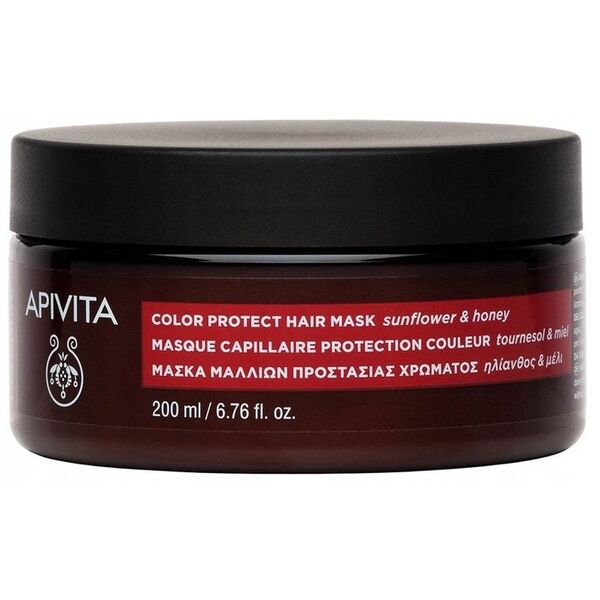 APIVITA_Color Protect Hair Mask with Quinoa Proteins &amp| Honey maska chroniąca kolor z Proteinami Quinoa i Miodem 200ml