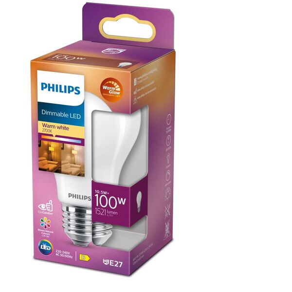 BULB LED E27 A60 10.5W 822-827K 1521LMDI