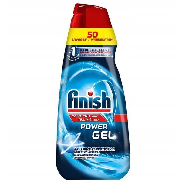 CALGONIT/FINISH Żel do zmywarki 1000mlAll-in-One 50 myć Regular