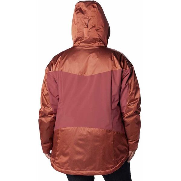 Γυναικείο μπουφάν Columbia Point Park Insulated Jacket - faded peach sheen/beetroot