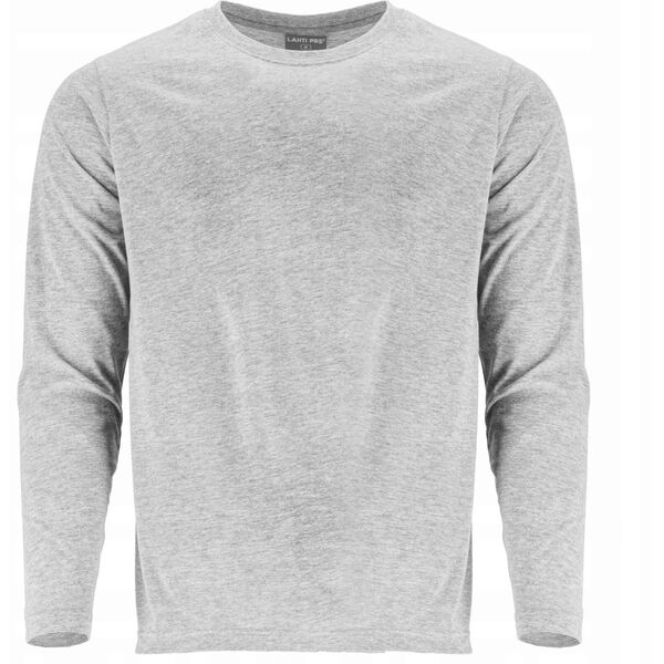 Koszulka z dł. rękawem, szara, "2xl", ce, lahti