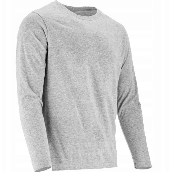 Koszulka z dł. rękawem, szara, "2xl", ce, lahti