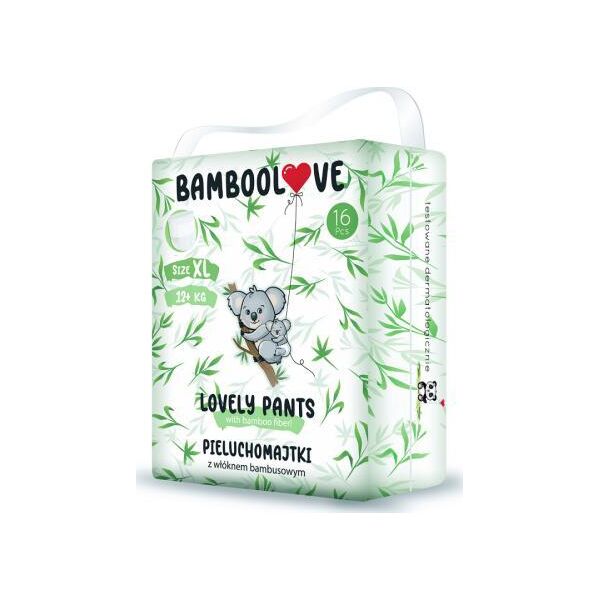 Bamboolove Lovely Pants XL, 12+ kg, 16 szt.