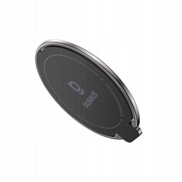 Ring magnetyczny Baseus MagPro II z funkcją podstawki - tytanowy