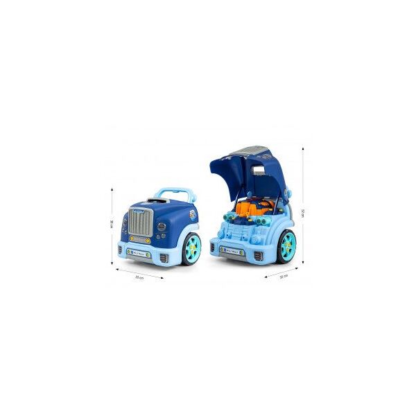 Milly Mally Silnik rozkręcalny N-gine Blue EDUKAMP