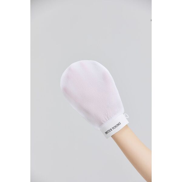 SISTER YOUNG_Nova Exfoliating Glove rękawica złuszczająca White