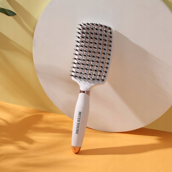 SISTER YOUNG_Ovia Hair Brush szczotka do włosów z włosiem dzika Nude