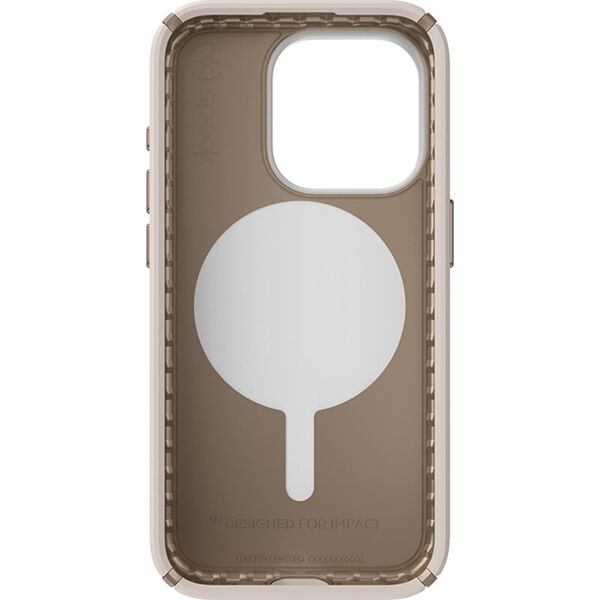 Speck Speck Presidio2 Pro ClickLock & MagSafe - Etui iPhone 15 Pro (Bleached Bone / Heirloom Gold / Hazel Brown)