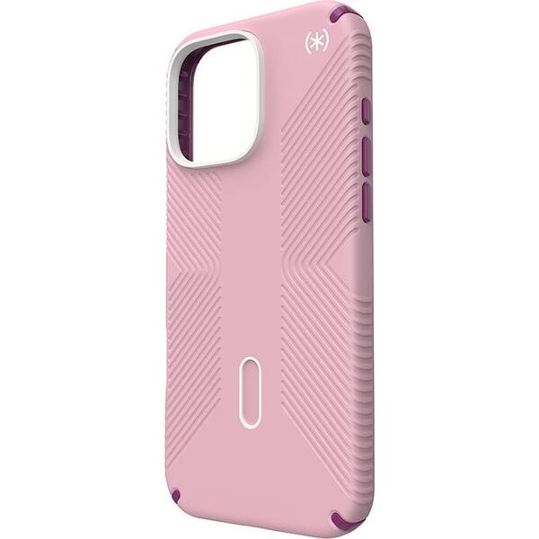 Speck Speck Presidio2 Grip ClickLock & MagSafe - Etui iPhone 16 Pro Max (Wednesday Pink / Boysenberry Purple / White)
