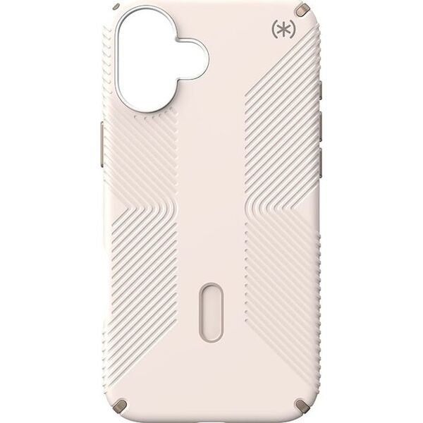 Speck Speck Presidio2 Grip ClickLock & MagSafe - Etui iPhone 16 Plus (Bleached Bone / Heirloom Gold / Hazel Brown)