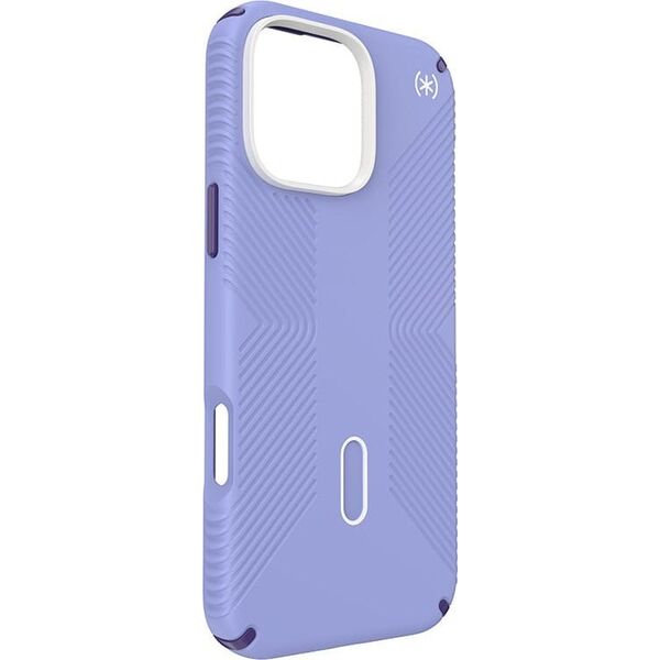 Speck Speck Presidio2 Grip ClickLock & MagSafe - Etui iPhone 16 Pro Max (Future Lavender / Cassis Purple / White)
