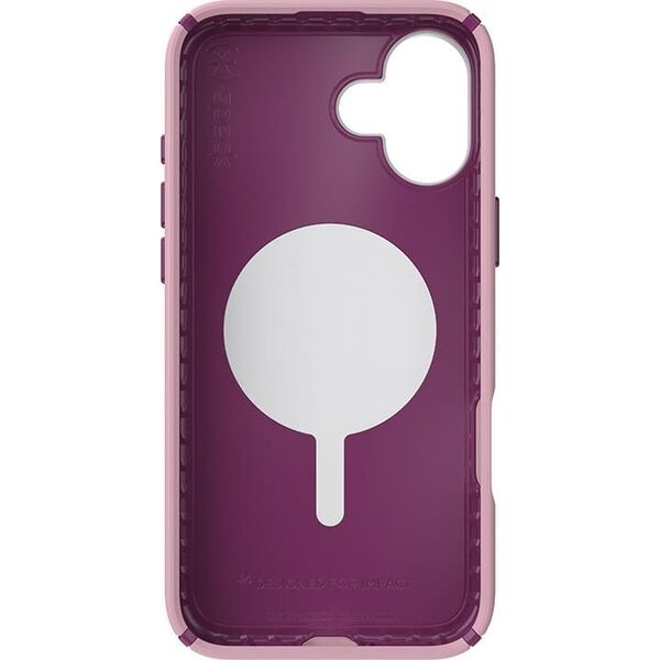 Speck Speck Presidio2 Pro ClickLock & MagSafe - Etui iPhone 16 Plus (Wednesday Pink / Boysenberry Purple / White)