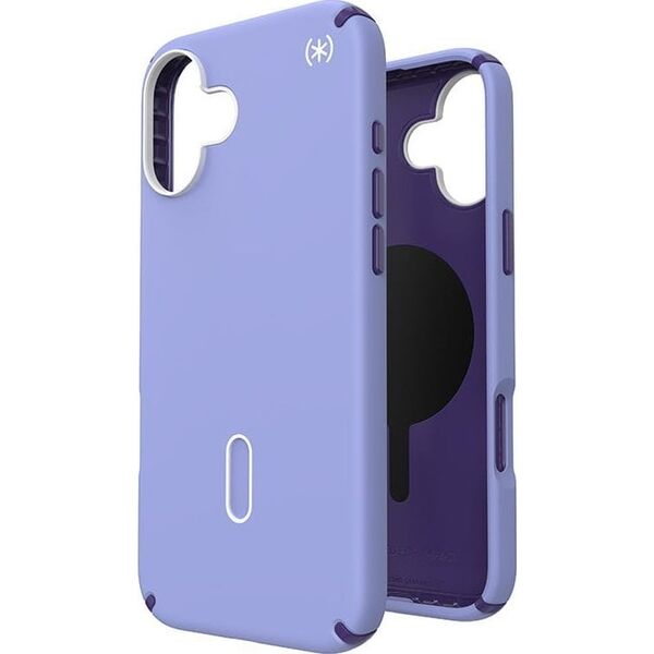 Speck Speck Presidio2 Pro ClickLock & MagSafe - Etui iPhone 16 Plus (Future Lavender / Cassis Purple / White)