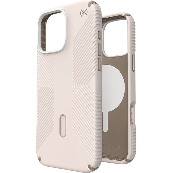 Speck Speck Presidio2 Grip ClickLock & MagSafe - Etui iPhone 16 Pro Max (Bleached Bone / Heirloom Gold / Hazel Brown)