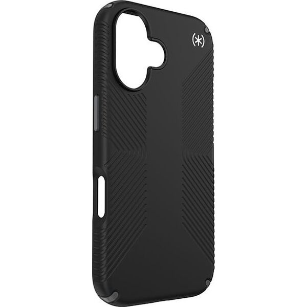 Speck Speck Presidio2 Grip - Etui iPhone 16 (Black / Slate Grey / White)