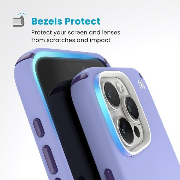 Speck Speck Presidio2 Pro ClickLock & MagSafe - Etui iPhone 16 Pro Max (Future Lavender / Cassis Purple / White)
