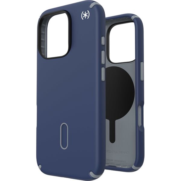 Speck Speck Presidio2 Pro ClickLock & MagSafe - Etui iPhone 16 Pro (Coastal Blue / Dust Grey / White)