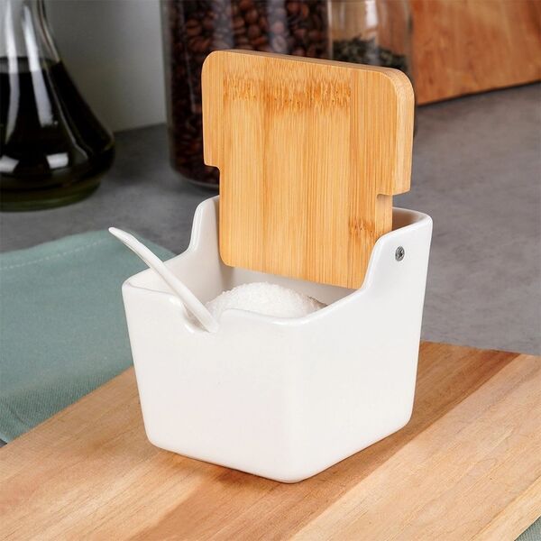 Cukierniczka ceramiczna biała 250 ml