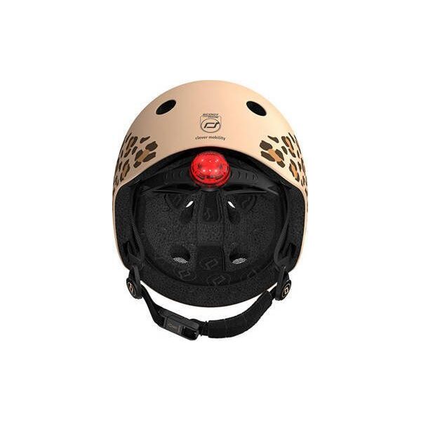 Scoot and Ride Kask dla dzieci 1-5 lat rozm. XXS-S, kolor: Leopard