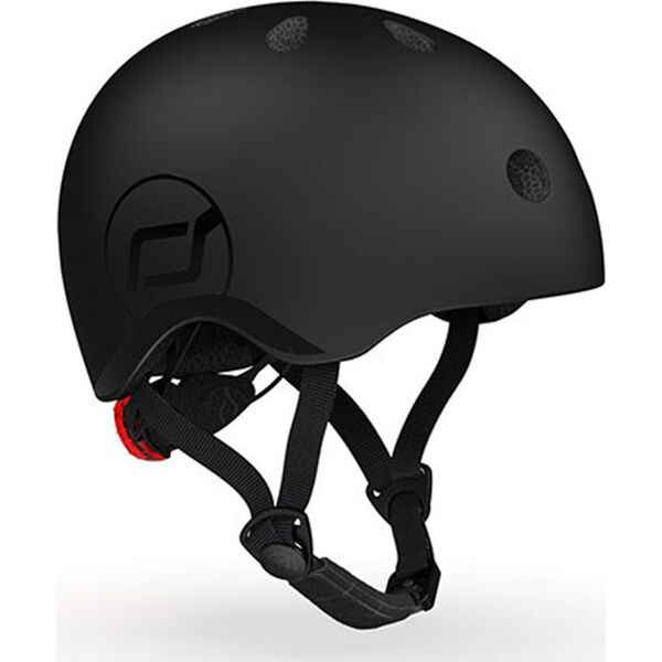 Kask dla dzieci 1-5 lat rozm. XXS-S, kolor: Black (czarny), Scoot and Ride