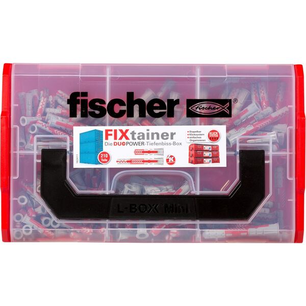 Fischer Zestaw kołków duopower 210 szt. (539867)