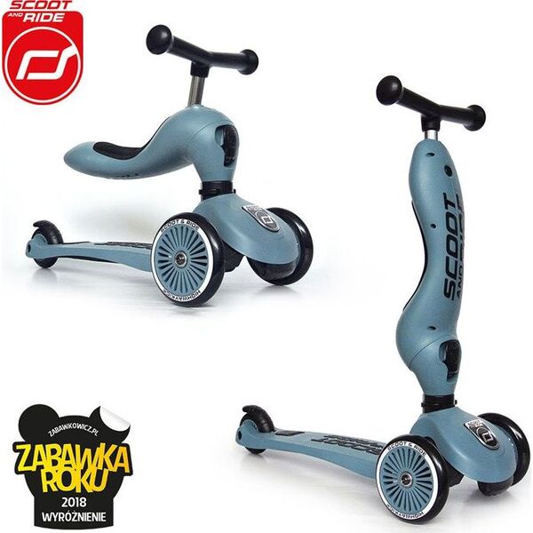 Hulajnoga Scoot and Ride Highwaykick 1 Srebrny (96271)