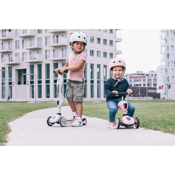 ScootAndRide Kask dla dzieci 1-5 lat Rose r. XXS-S (96323)