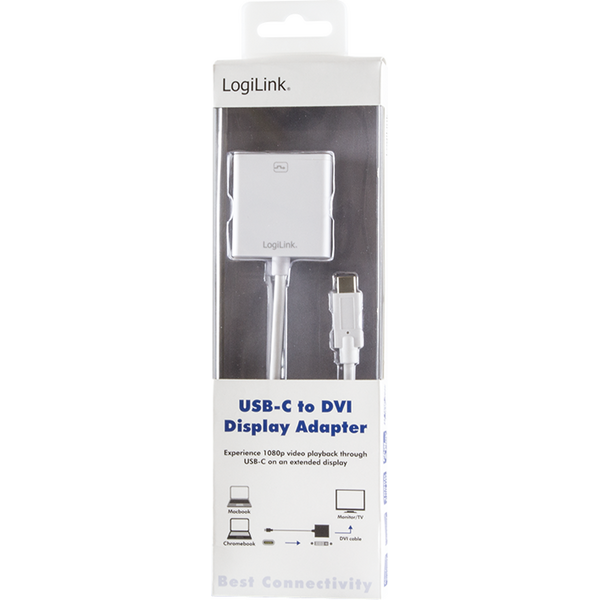 Kabel USB LogiLink USB-C - Czarny (UA0245)