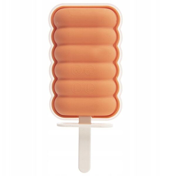 FOREMKA NA LODY SORBET FORMA DO LODÓW NA PATYKU SILIKONOWA Z POKRYWKĄ TWIST ORION 151799