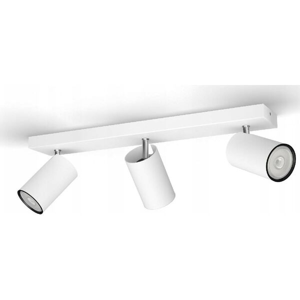 Signify Philips myLiving Spot Kosipo 3flg. 3x55W Weiß exkl. LM