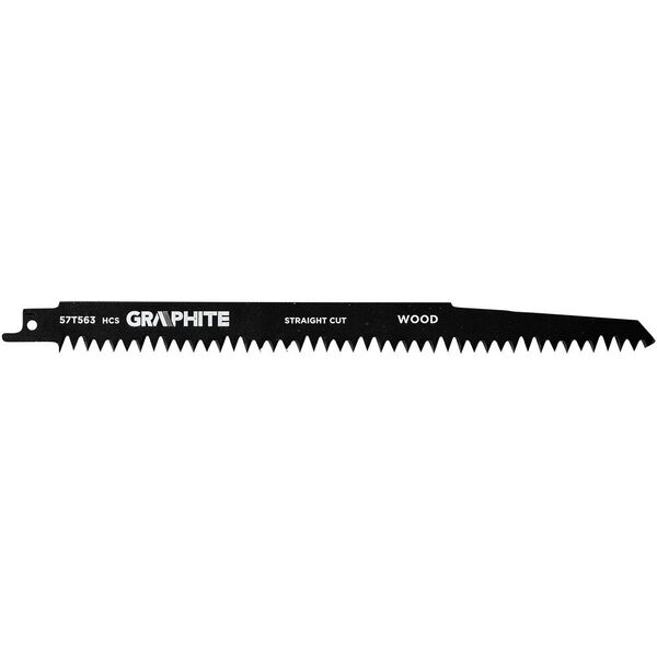 Brzeszczot do piły szablastej, HCS 240 x 19 x 1,5 mm, 5 TPI