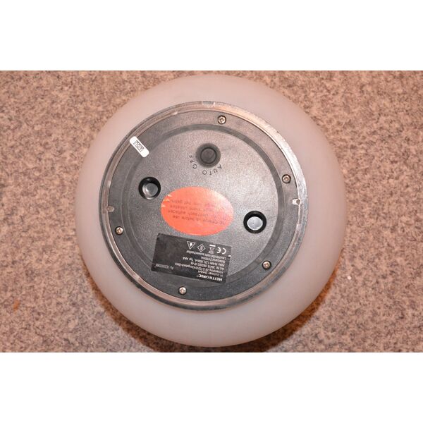 Heitronic Heitronic solar LED garden ball Boule 20cm wh - 35419 4000K IP44