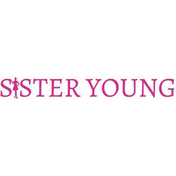 Sister Young LILY Klipsy do Włosów do Makijażu Pink Blue, zestaw 2 Sztuki