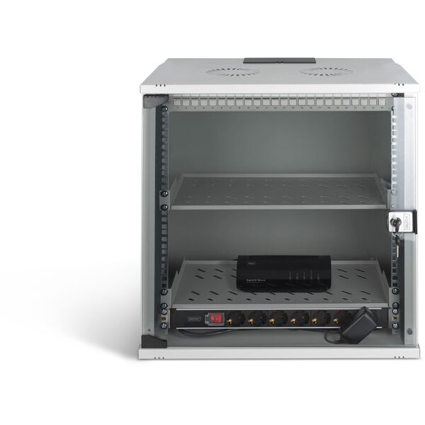 DIGITUS Netzwerk-Set 483 mm (19") - 12HE, 540x400 mm (BxT)we