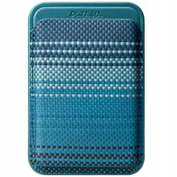 Portfel magnetyczny PITAKA Woven Wallet MagSafe do telefonu moonrise