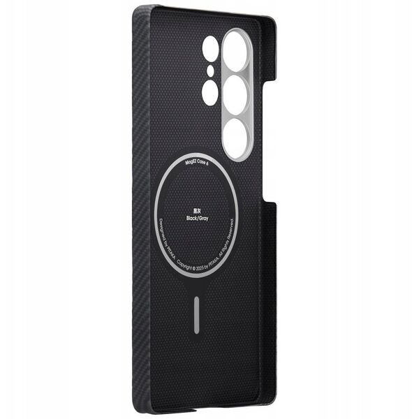 Etui PITAKA Ultra-Slim MagSafe do Samsung Galaxy S25 Ultra czarno szary