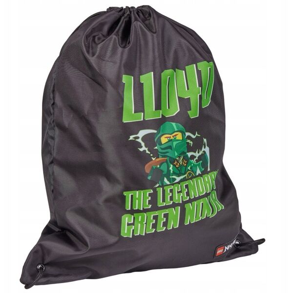 LEGO Ninjago Drawstring Bag 20286-2508 Czarne One size