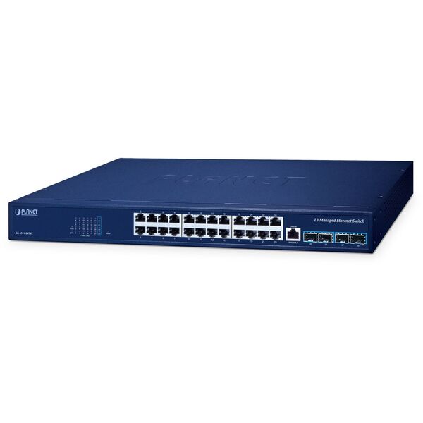 Planet 24-Port Managed Switch GS-6311-24T4X