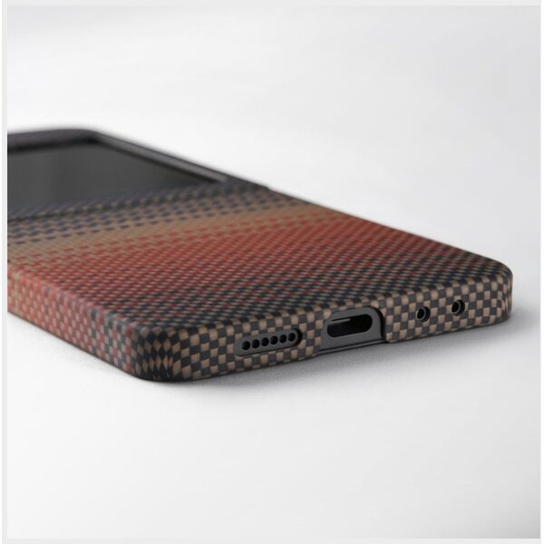 Etui PITAKA Ultra-Slim MagSafe do Samsung Galaxy Z Flip7 sunset