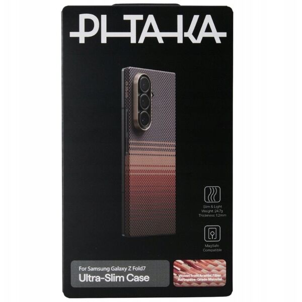 Etui PITAKA Ultra-Slim MagSafe do Samsung Galaxy Z Fold7 sunset
